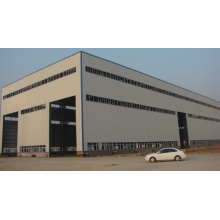 High Quality Light Galvanized Space Frame Workshop Steel Structure
